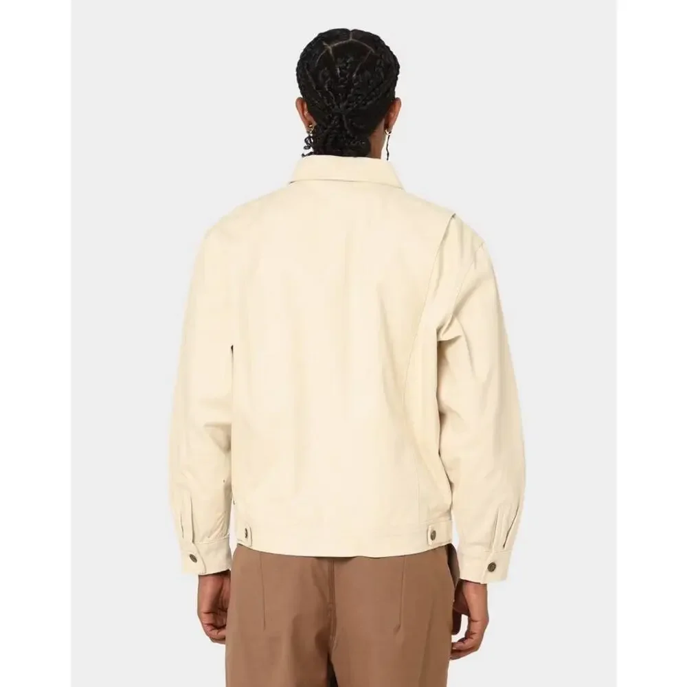 Honor The Gift Men's Hawthorne Patchwork Embroidered Canvas Box Fit Jacket